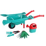 Gartenset für Kinder mit Schubkarre 7 TLG. Gartenset für Kinder mit Schubkarre 7 TLG.