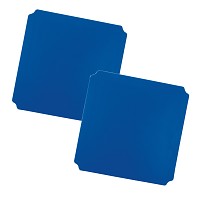 Moveandstic 2er Set Platte 40 x 40 cm, blau
