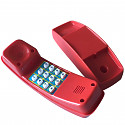 Kindertelefon Kunststoff rot