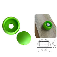 Abdeckkappe 8/10mm apfelgrün Kunststoff 1 Stück Abdeckkappe 8/10mm apfelgrün Kunststoff 1 Stück