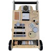 Baby Walker mit Xylophon weiÃ, Lauflernwagen Holz 3