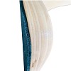Balanceboard 80x30, bis 150 kg belastbar mit Fingerschutz, Filzbelag türkis 5