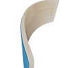 Balanceboard 80x30, bis 150 kg belastbar mit Fingerschutz, Filzbelag türkis 6