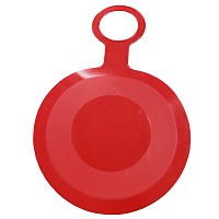 EKO - Rutschblatt RONDO / Rutschteller / Po Rutscher / Schneerutscher rot
