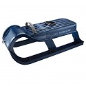 EKO - Snow-Star 80 blau ozeanblau -  Einer Schlitten, Kinderschlitten