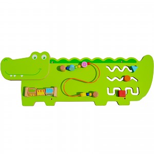 Krokodil Wandspiel Wand-Spieltafel 