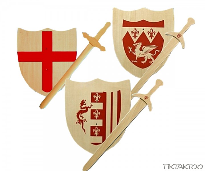 Ritter Schild Schutzschild Ritterschild Ritterschutzsc hild Holz