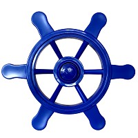 Piratenlenkrad blau für Spielschiff, Kletterturm & Co. die Spielturmzubehör für jeden Käptn