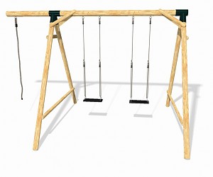 LoggyLand Spielplatz Set BOUNCE Höhe: 2,10 m LoggyLand Spielplatz Set BOUNCE Höhe: 2,10 m