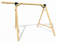 LoggyLand Grundgerüst für das Spielplatz Set BOUNCE Höhe: 2,60 m