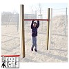 Turnreck 1er Reck mit 90cm Reckstange