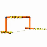 Move and Stic - Sporthürde 45 cm Orange 2