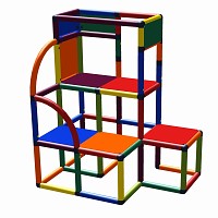 Move and stic Klettergerüst TIMM Multicolor