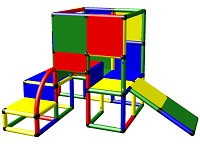 Moveandstic Leni - Kletterturm mit Kleinkindrutsche