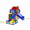 Moveandstic Luis - Kletterlandschaft mit 2 Tunnel und Spielhaus 2