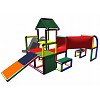 Moveandstic Multispielanlage mit Rutsche Kletterturm und Krabbelröhre