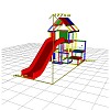 Moveandstic Susi Turm mit Multirutsche 2