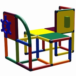 Move and Stic Spielcenter NALA Multicolor