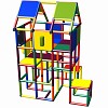 Move and Stic Spiel- und Kletterhaus ELLA Multicolor mit Glocke und Tafel 1