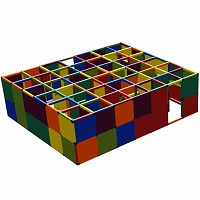 Move and Stic - Kinderlabyrinth FREDI Multicolor 1