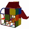 Move and Stic Kletterhaus HENRIKE mit Rutsche Multicolor 1