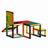 Moveandstic Motoriktrainer Fredy - Kletterebene mit Kleinkindrutsche Multicolor 1