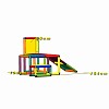 Moveandstic Motoriktrainer Fredy - Kletterebene mit Kleinkindrutsche Multicolor 2