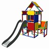 Moveandstic Lisa-großer Turm mit Rutsche multicolor