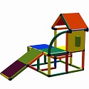 Moveandstic Kletter-Kuno mit Telefon-Funktionsplatte Multicolor