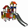 Moveandstic Moritz multicolor - Spielburg mit Rutsche 3