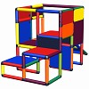 Move and Stic - Spielhaus KURT mit KleinkindschrÃ¤ge Multicolor 1