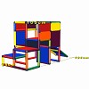 Move and Stic - Spielhaus KURT mit KleinkindschrÃ¤ge Multicolor 2