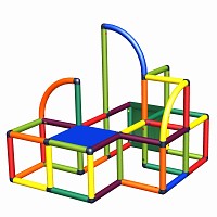 Move and stic Lennox Motoriktrainer Multicolor