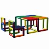 Moveandstic Roya - Kindertisch mit 2 StÃ¼hlen Multicolor 2