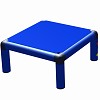 Move and Stic - Hocker Blau