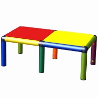 Move and Stic Sitzbank und Trittbank Nils Multicolor
