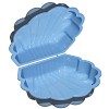 Sand- & und Wassermuschel 2-tlg. pastell blau Sterne