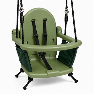 Schaukelsitz für Kleinkinder, Klappschaukel grün