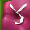 Schaukelschale für Kleinkinder magenta