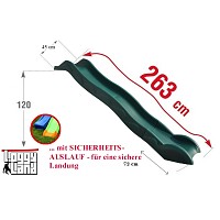 Anbaurutsche 263 cm