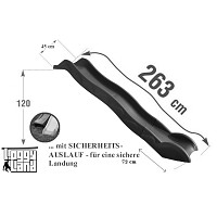 Anbaurutsche 263 cm