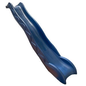 Anbaurutsche Wellenrutsche 2,63 m blau