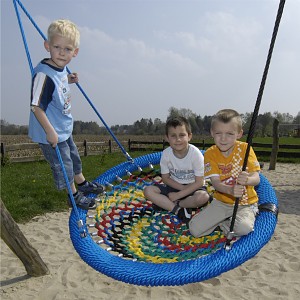 Nestschaukel Spatzennest 100cm kleine Maschen
