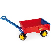 Wader - Handwagen rot/gelb/blau
