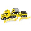 Wader Magic Truck Technic Abschleppwagen mit Kipper 