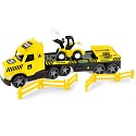 Wader Magic Truck Technic Abschleppwagen mit Bulldozer