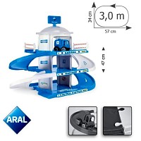 Wader ARAL Parkgarage Parkhaus Spielset 3 Ebenen