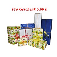 Geschenkeservice Geschenk verpacken einpacken Geburtstag Weihnachten Ostern