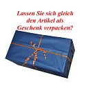 Geschenkeservice Papier blau Geschenke verpacken Geburtstag Weihnachten einpacken