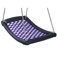 Mehrkindschaukel Standard M weiß/violett